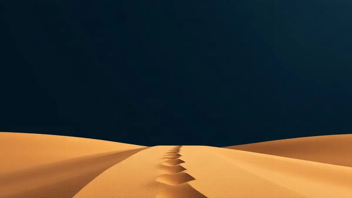 مسار خالٍ من الأشخاص وعليه علامة للخطوة الأولى — صورة تعبيرية تصاحب دليل «وش أسوي مع زوجتي؟ مواقف وحلولها»